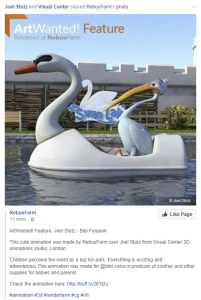 art wanted bibi swan lake publication